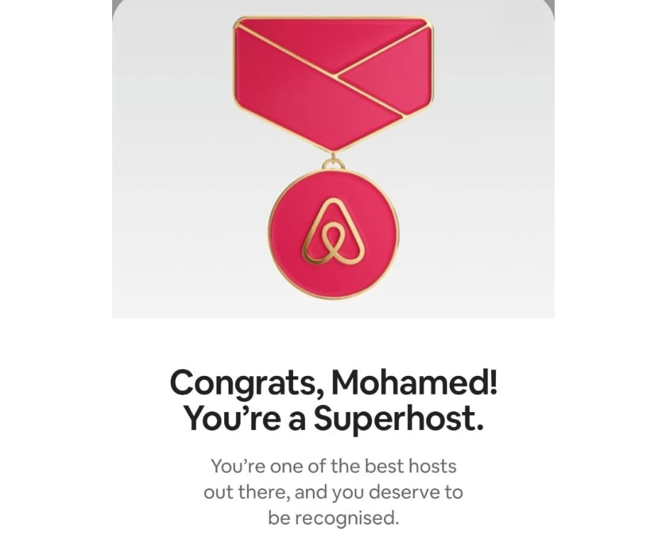 air bnb Super host